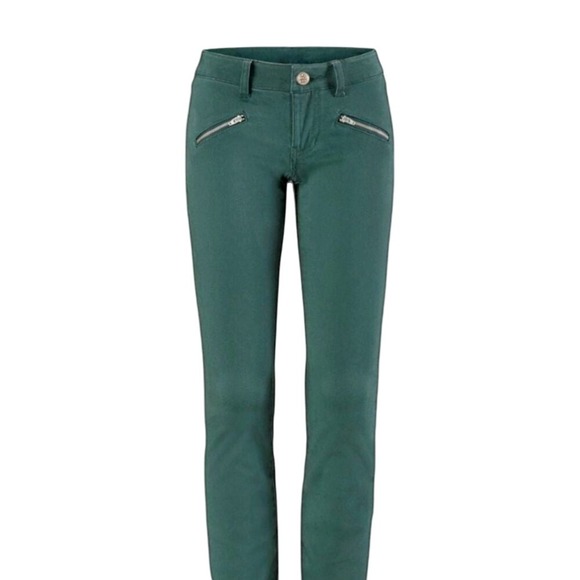 Cabi Hunter Green Zip‎ Skinny Jeans SKUCH038 - Picture 1 of 8